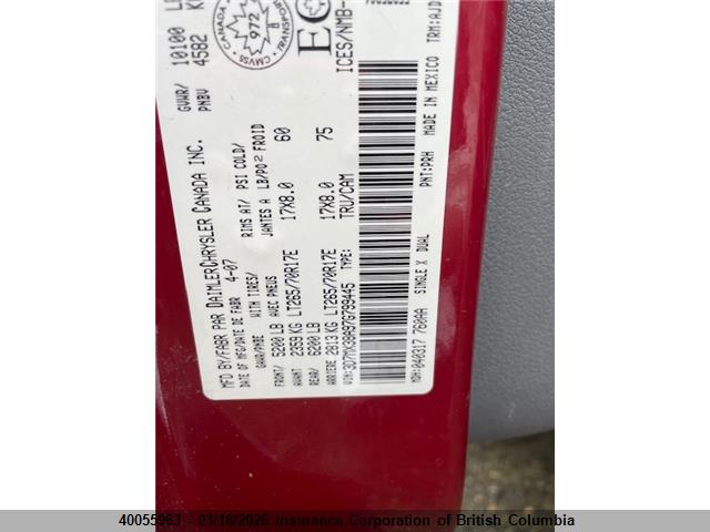 Продажа на аукционе авто 2007 Dodge Ram 3500 Slt/trx4 Off Road/sport, vin: 3D7MX38A97G799445, номер лота: 40055963