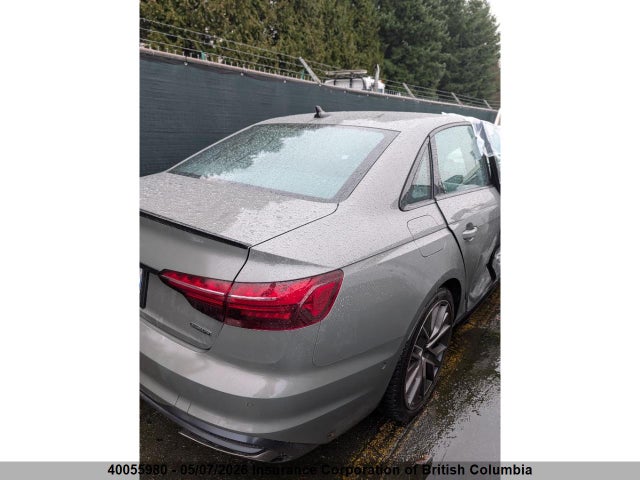 Aukcja sprzedaży 2023 Audi A4, vin: WAUFAAF46PA067226, numer aukcji: 40055980