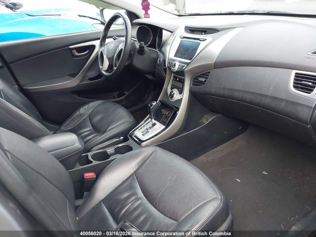 2012 Hyundai Elantra Gls/limited მანქანა იყიდება აუქციონზე, vin: 5NPDH4AE8CH124598, აუქციონის ნომერი: 40056020