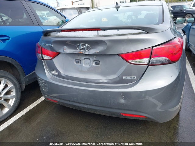 2012 Hyundai Elantra Gls/limited მანქანა იყიდება აუქციონზე, vin: 5NPDH4AE8CH124598, აუქციონის ნომერი: 40056020