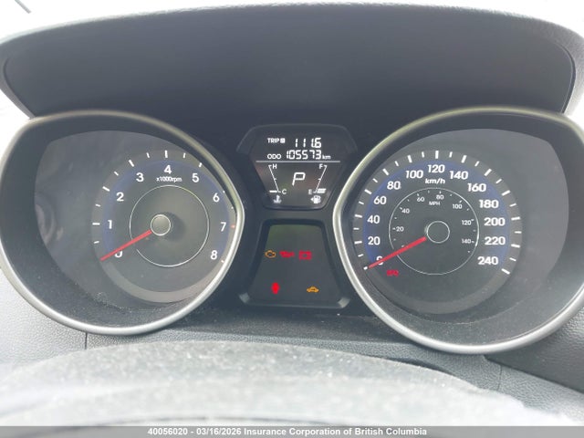 2012 Hyundai Elantra Gls/limited მანქანა იყიდება აუქციონზე, vin: 5NPDH4AE8CH124598, აუქციონის ნომერი: 40056020