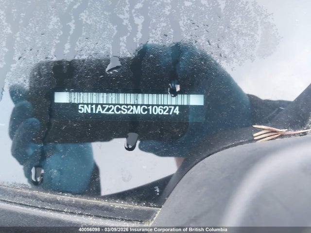 Nissan Murano Midnight Edition/sl 2021 5N1AZ2CS2MC106274 Image 19