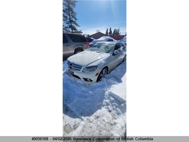 40056108 :رقم المزاد ، WDDGF81X89F330895 vin ، 2009 Mercedes-benz C 300 4mati مزاد بيع