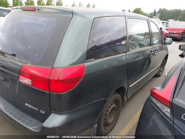 2004 Toyota Sienna Ce მანქანა იყიდება აუქციონზე, vin: 5TDZA29C54S144384, აუქციონის ნომერი: 40056151