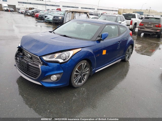 40056167 :رقم المزاد ، KMHTC6AE1GU272315 vin ، 2016 Hyundai Veloster Turbo مزاد بيع
