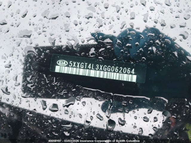 5XXGT4L3XGG062064 KIA Optima Lx