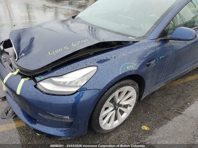 5YJ3E1EA6NF258408 Tesla MODEL 3