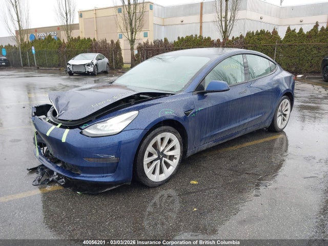 5YJ3E1EA6NF258408 Tesla MODEL 3