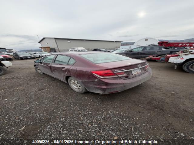 Aukcja sprzedaży 2015 Honda Civic, vin: 2HGFB2F4XFH035211, numer aukcji: 40056226