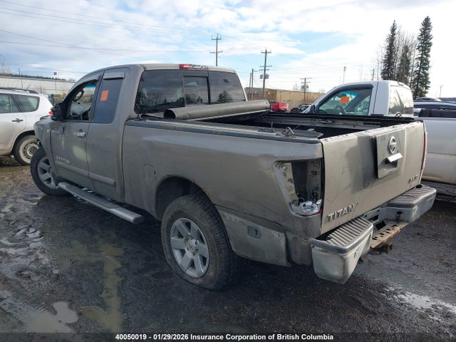 2007 Nissan Titan Xe/se/le მანქანა იყიდება აუქციონზე, vin: 1N6AA06B17N223457, აუქციონის ნომერი: 40050019