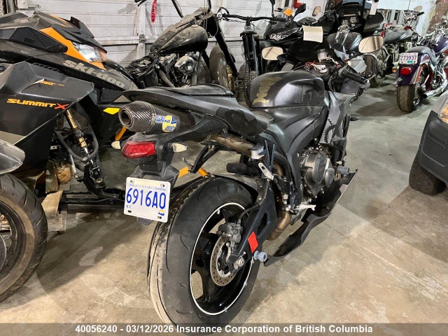 40056240 :رقم المزاد ، JH2PC405X8M100014 vin ، 2008 Honda Cbr600 Rr مزاد بيع