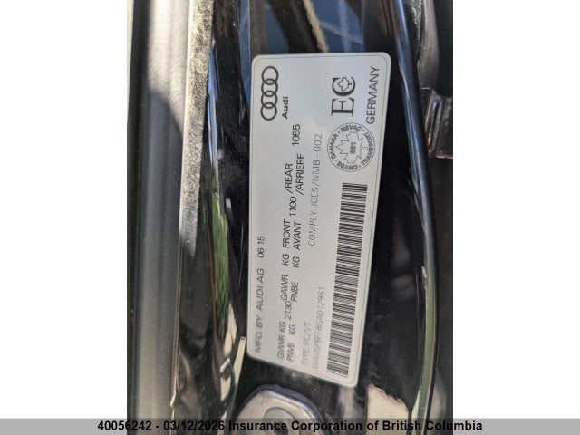 Продаж на аукціоні авто 2016 Audi A3, vin: WAUSPBFF8GA012961, номер лоту: 40056242