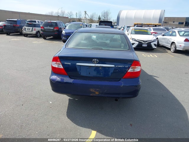 40056287 :رقم المزاد ، JTDBE32K230159763 vin ، 2003 Toyota Camry مزاد بيع