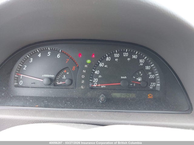 40056287 :رقم المزاد ، JTDBE32K230159763 vin ، 2003 Toyota Camry مزاد بيع