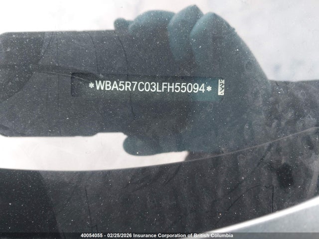 WBA5R7C03LFH55094 BMW 330XI