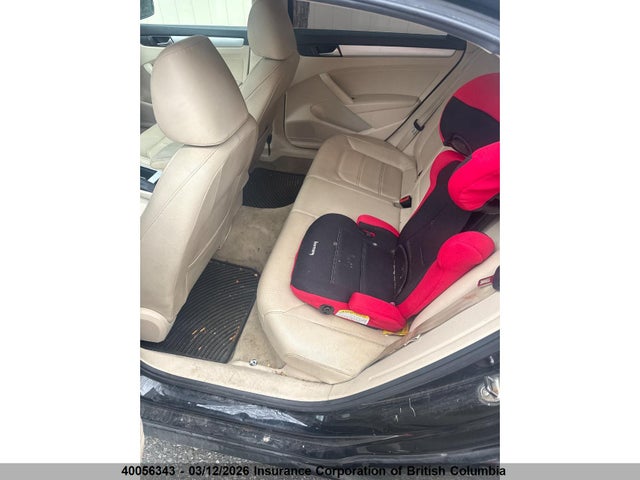 Продажа на аукционе авто 2012 Volkswagen Passat 2.5l Comfortline, vin: 1VWBH7A35CC080012, номер лота: 40056343