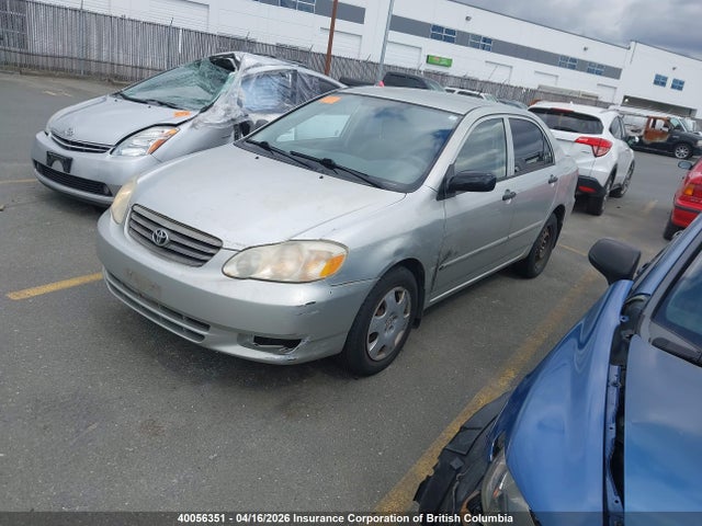 2004 Toyota Corolla Ce/le/s მანქანა იყიდება აუქციონზე, vin: 2T1BR32E04C786497, აუქციონის ნომერი: 40056351