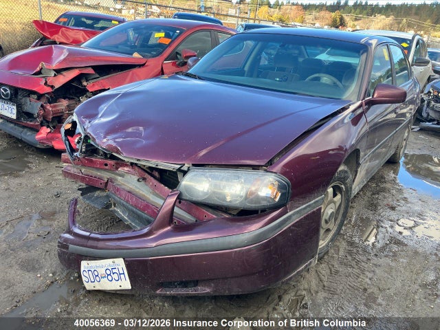 Aukcja sprzedaży 2003 Chevrolet Impala, vin: 2G1WF52E239349212, numer aukcji: 40056369