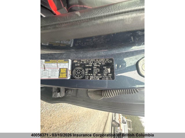 2015 Kia Soul მანქანა იყიდება აუქციონზე, vin: KNDJP3A54F7175279, აუქციონის ნომერი: 40056371