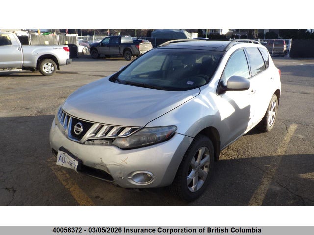 Aukcja sprzedaży 2009 Nissan Murano S/sl/le, vin: JN8AZ18W99W137641, numer aukcji: 40056372