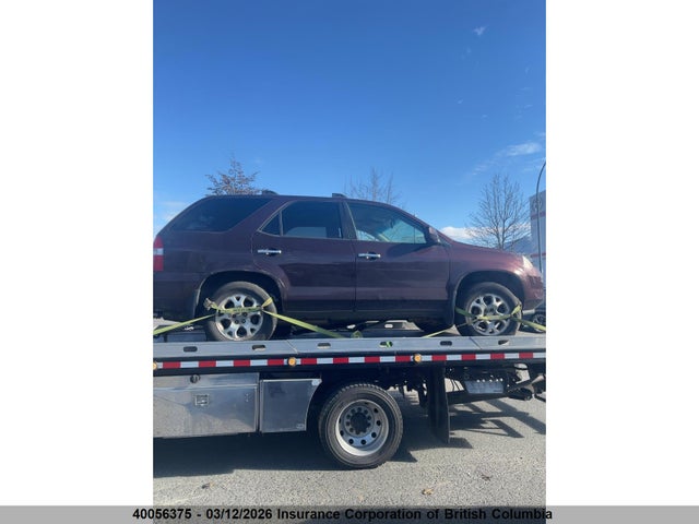Продажа на аукционе авто 2001 Acura Mdx, vin: 2HNYD18601H001856, номер лота: 40056375