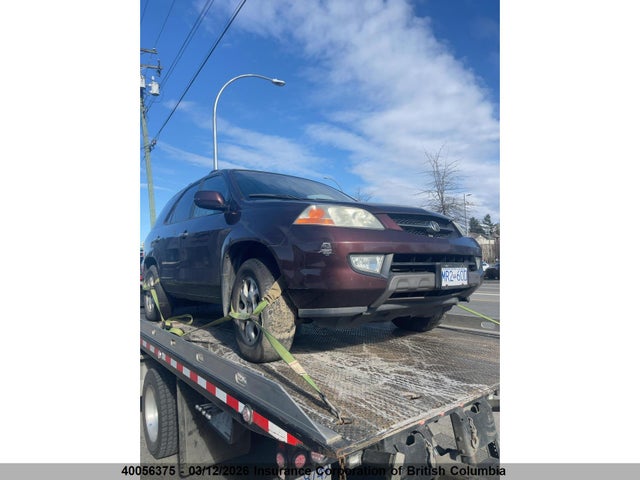 Продажа на аукционе авто 2001 Acura Mdx, vin: 2HNYD18601H001856, номер лота: 40056375