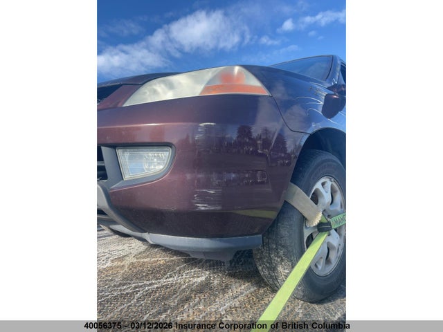 Продажа на аукционе авто 2001 Acura Mdx, vin: 2HNYD18601H001856, номер лота: 40056375