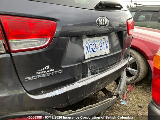 5XYPGDA34JG340368 KIA Sorento 2.4l Lx