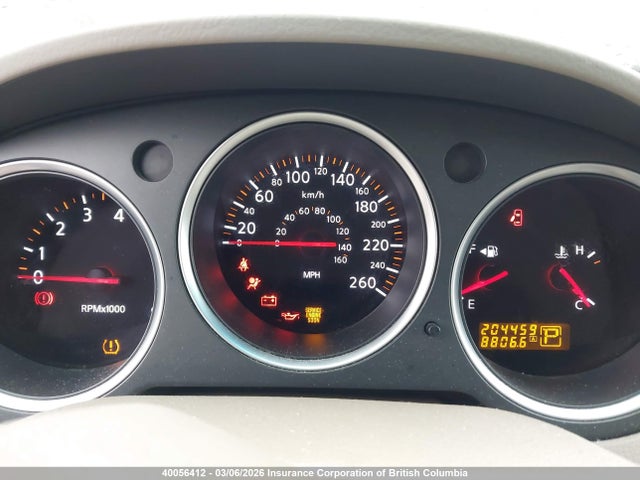 40056412 :رقم المزاد ، 1N4BA41E58C813017 vin ، 2008 Nissan Maxima Se/sl مزاد بيع