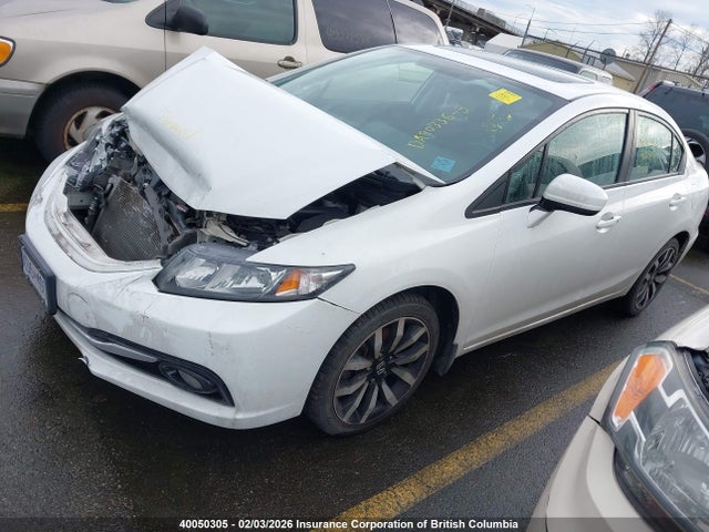 Honda Civic Touring 2014 2HGFB2F71EH017141 Image 2