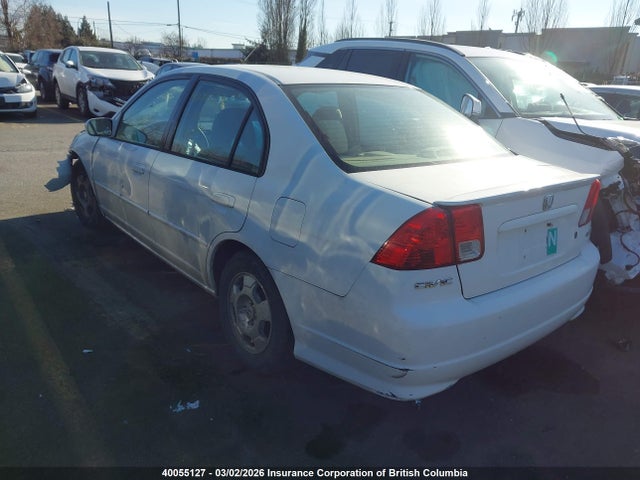 Продаж на аукціоні авто 2005 Honda Civic Hybrid, vin: JHMES96545S800026, номер лоту: 40055127