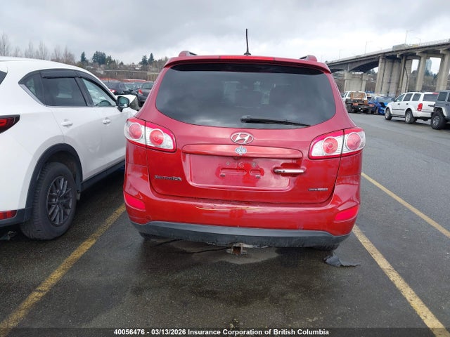 40056476 :رقم المزاد ، 5XYZHDAGXCG113651 vin ، 2012 Hyundai Santa Fe Limited 3.5 مزاد بيع