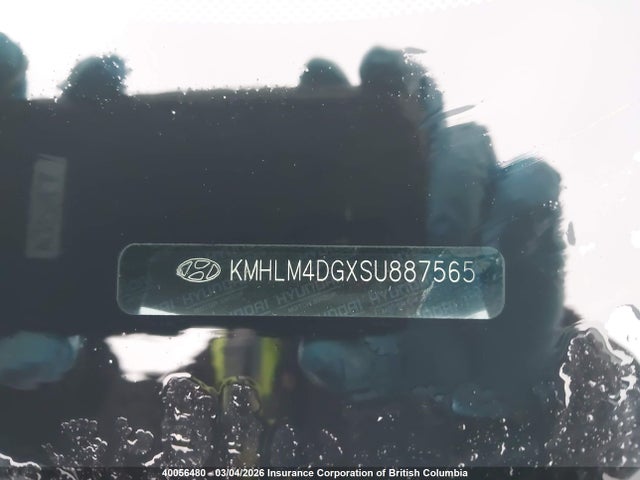 KMHLM4DGXSU887565 Hyundai Elantra Preferred With Tech Package