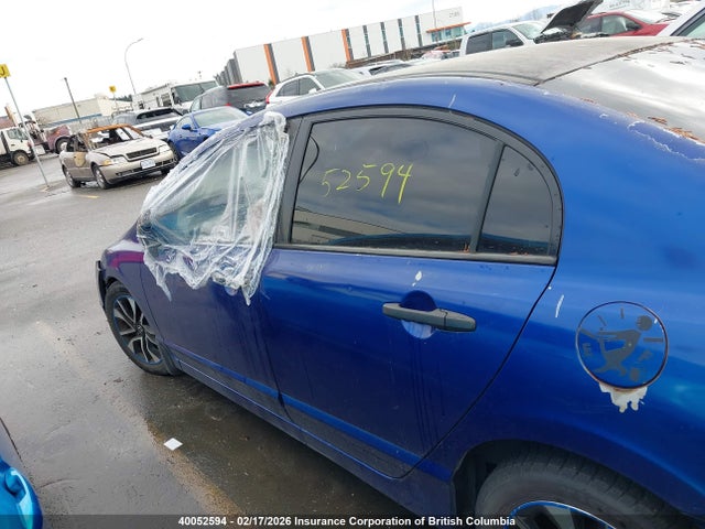 40052594 :رقم المزاد ، 2HGFA16376H011274 vin ، 2006 Honda Civic Dx Vp مزاد بيع