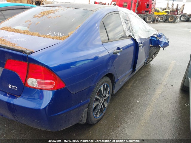 40052594 :رقم المزاد ، 2HGFA16376H011274 vin ، 2006 Honda Civic Dx Vp مزاد بيع