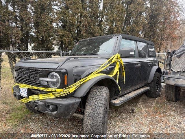 Продажа на аукционе авто 2023 Ford Bronco Wildtrak, vin: 1FMEE5DP7PLB40739, номер лота: 40056533