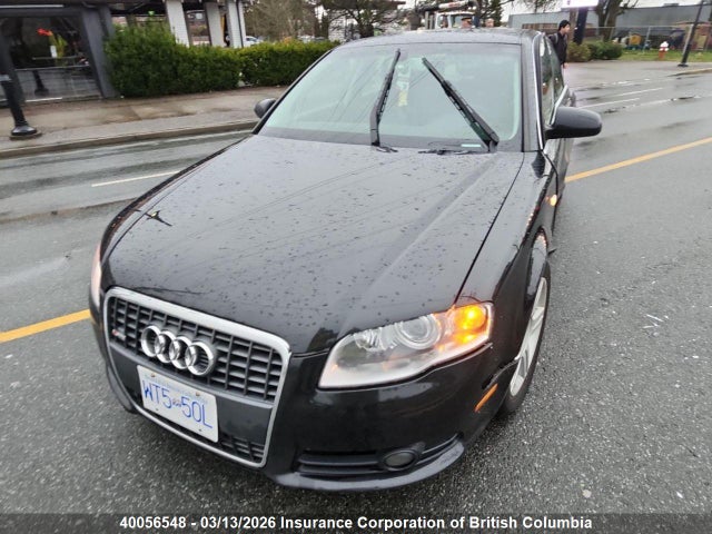 2008 Audi A4 მანქანა იყიდება აუქციონზე, vin: WAUDF68E88A129030, აუქციონის ნომერი: 40056548