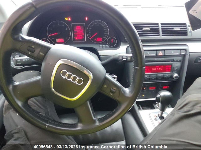 2008 Audi A4 მანქანა იყიდება აუქციონზე, vin: WAUDF68E88A129030, აუქციონის ნომერი: 40056548
