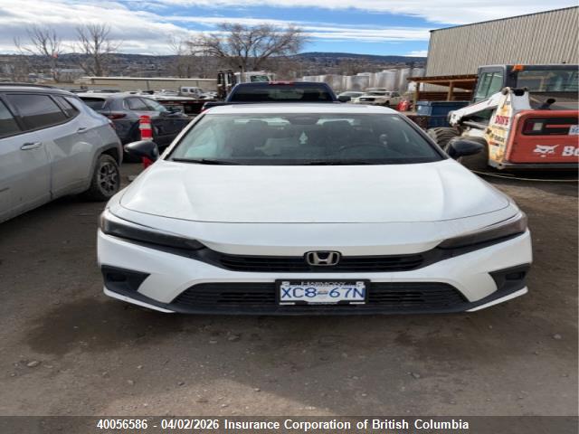 2022 Honda Civic მანქანა იყიდება აუქციონზე, vin: 2HGFE2F57NH113121, აუქციონის ნომერი: 40056586