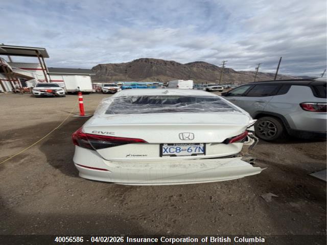 2022 Honda Civic მანქანა იყიდება აუქციონზე, vin: 2HGFE2F57NH113121, აუქციონის ნომერი: 40056586