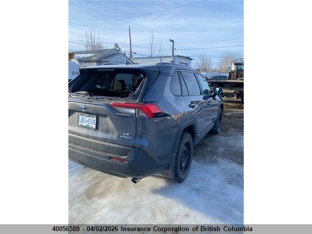 40056589 :رقم المزاد ، 2T3BWRFVXLW100640 vin ، 2020 Toyota Rav4 مزاد بيع