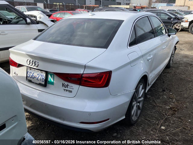 Продаж на аукціоні авто 2016 Audi A3, vin: WAUC7GFF6G1049962, номер лоту: 40056597