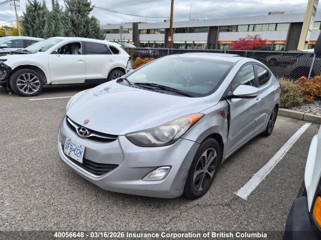 40056648 :رقم المزاد ، 5NPDH4AE6DH158010 vin ، 2013 Hyundai Elantra Gls/limited مزاد بيع