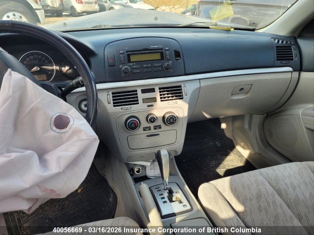 40056669 :رقم المزاد ، KMHET46C96A136437 vin ، 2006 Hyundai Sonata Gl مزاد بيع