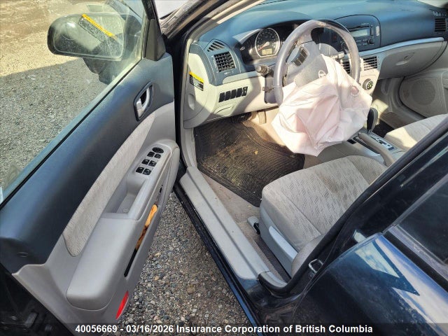 40056669 :رقم المزاد ، KMHET46C96A136437 vin ، 2006 Hyundai Sonata Gl مزاد بيع