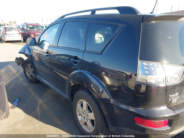 40055672 :رقم المزاد ، JA4AT2AW3CU606345 vin ، 2012 Mitsubishi Outlander Es مزاد بيع
