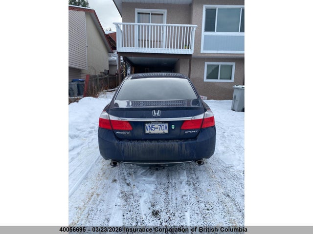 2014 Honda Accord Sport მანქანა იყიდება აუქციონზე, vin: 1HGCR2F54EA809912, აუქციონის ნომერი: 40056695