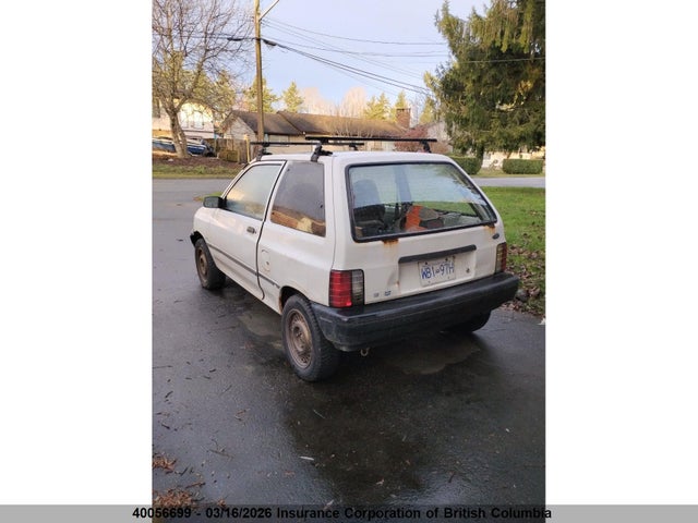 40056699 :رقم المزاد ، KNJBT05H0P6145302 vin ، 1993 Ford Festiva L مزاد بيع