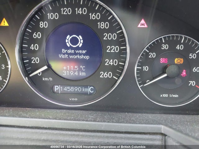 2005 Mercedes-benz E 320 მანქანა იყიდება აუქციონზე, vin: WDBUF65J55A678375, აუქციონის ნომერი: 40056734