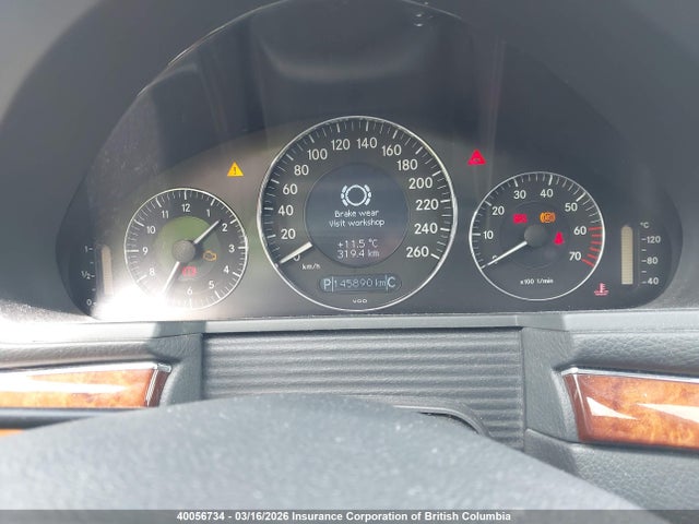 2005 Mercedes-benz E 320 მანქანა იყიდება აუქციონზე, vin: WDBUF65J55A678375, აუქციონის ნომერი: 40056734